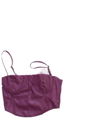 Damski top Zara, Rozmiar XS, Kolor Fioletowy, Cena 67,74 zł, #137186104