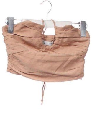 Damski top Zara, Rozmiar XS, Kolor Beżowy, Cena 63,50 zł, #137219549