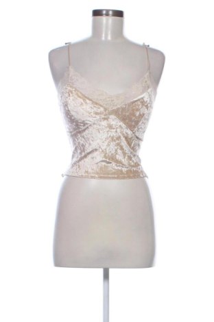 Top de femei Unbranded, Mărime XS, Culoare Bej, Preț 78,74 Lei, #137356201