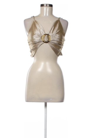 Top de femei Unbranded, Mărime S, Culoare Auriu, Preț 73,49 Lei, #137361275