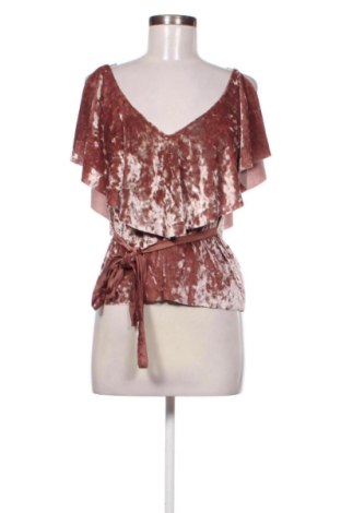 Damski top Zara, Rozmiar L, Kolor Popielaty róż, Cena 67,75 zł, #137381095