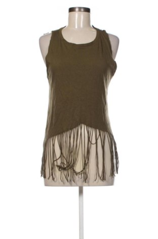 Top de femei Bershka, Mărime M, Culoare Verde, Preț 59,99 Lei, #137388125