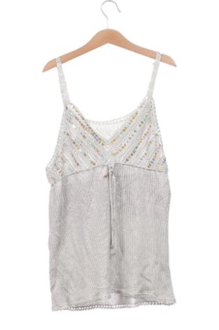 Damski top Unbranded, Rozmiar XS, Kolor Srebrzysty, Cena 48,39 zł, #137393247