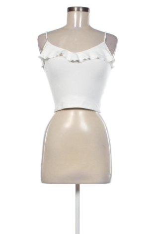 Dámsky top  Bershka, Veľkosť S, Farba Biela, Cena  13,00 €, #137397190