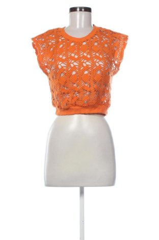 Damski top Zara, Rozmiar S, Kolor Pomarańczowy, Cena 100,76 zł, #137401427
