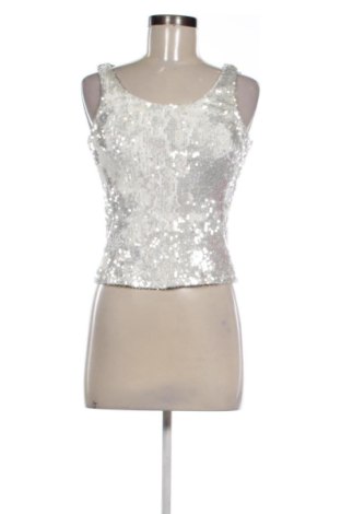 Dámsky top  Mango, Veľkosť XS, Farba Strieborná, Cena  21,00 €, #137405783