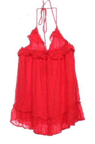 Damski top Pull&Bear, Rozmiar XS, Kolor Czerwony, Cena 46,57 zł, #137343284
