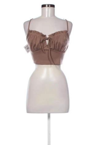 Top de femei SHEIN, Mărime S, Culoare Maro, Preț 41,99 Lei, #137349549