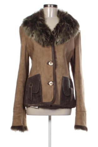 Damen Ledermantel Unbranded, Größe XXL, Farbe Braun, Preis 125,55 €, #137385240