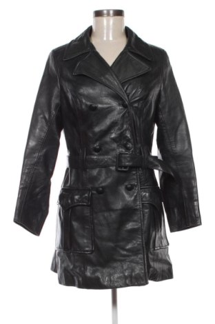 Дамско кожено яке Unbranded, Размер XL, Цвят Черен, Цена 53,00 €, #137350759