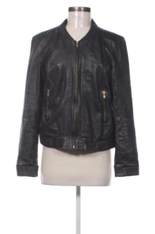 Geacă de piele pentru femei Mango, Mărime L, Culoare Negru, Preț 257,20 Lei, #137369185