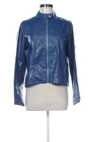 Geacă de piele pentru femei Unbranded, Mărime L, Culoare Albastru, Preț 115,48 Lei, #137378145