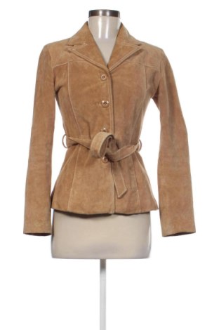 Geacă de piele pentru femei Wilsons Leather, Mărime XS, Culoare Bej, Preț 467,17 Lei, #137378830