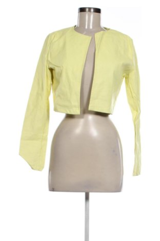 Geacă de piele pentru femei Unbranded, Mărime M, Culoare Galben, Preț 167,97 Lei, #137396536