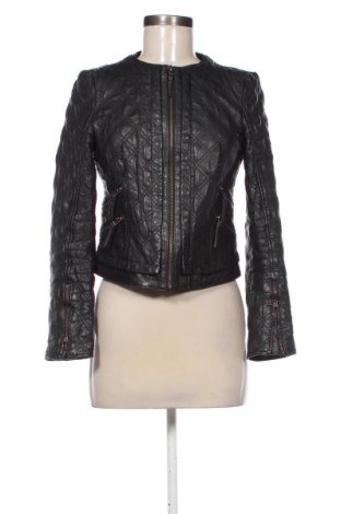 Dámska kožená bunda  Zara, Veľkosť M, Farba Čierna, Cena  58,00 €, #137403312