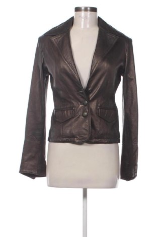 Damen Lederjacke Unbranded, Größe S, Farbe Braun, Preis 21,00 €, #137330898