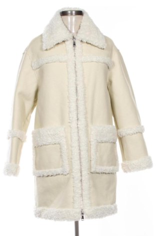 Damenmantel Mango, Größe XS, Farbe Ecru, Preis € 122,99, #137363265
