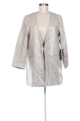 Дамско сако Zara, Размер L, Цвят Екрю, Цена 53,00 €, #137344814