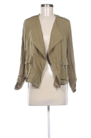 Sacou de femei Bershka, Mărime M, Culoare Verde, Preț 89,23 Lei, #137345426