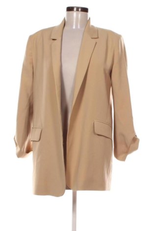 Sacou de femei Pull&Bear, Mărime L, Culoare Bej, Preț 124,56 Lei, #137352637