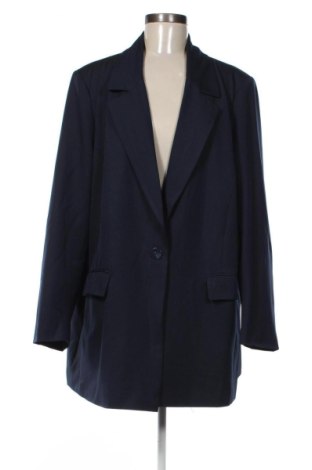 Sacou de femei ONLY Carmakoma, Mărime 3XL, Culoare Albastru, Preț 94,48 Lei, #137355106