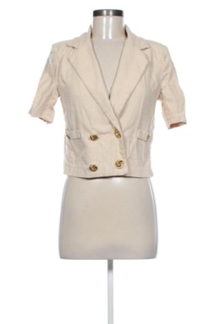 Női blézer Pronto Moda, Méret S, Szín Bézs, Ár 5 319 Ft, #137359756