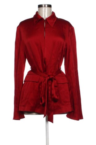 Sacou de femei Zara, Mărime L, Culoare Roșu, Preț 283,45 Lei, #137360218