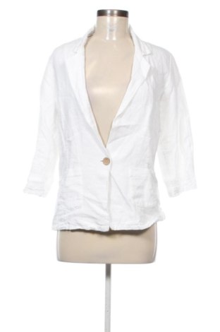 Damen Blazer Puro Lino, Größe L, Farbe Weiß, Preis € 80,99, #137373833