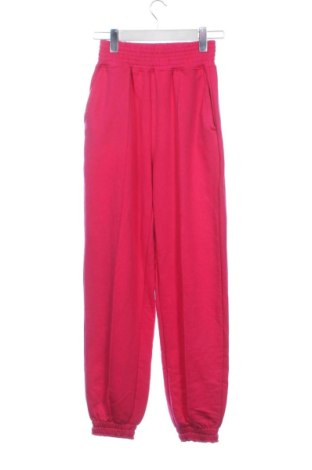 Дамско спортно долнище Bershka, Размер XS, Цвят Розов, Цена 12,41 €, #137296799