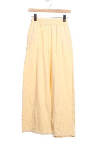 Damskie spodnie sportowe H&M, Rozmiar XS, Kolor Żółty, Cena 50,80 zł, #137356499