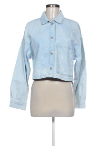 Geacă de femei Stradivarius, Mărime M, Culoare Albastru, Preț 173,22 Lei, #137342672