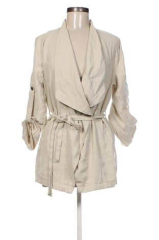 Дамско яке Zara, Размер L, Цвят Екрю, Цена 25,00 €, #137354837