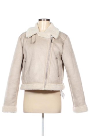 Дамско яке Pull&Bear, Размер L, Цвят Екрю, Цена 42,00 €, #137366451