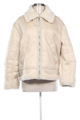 Geacă de femei Bershka, Mărime M, Culoare Bej, Preț 120,73 Lei, #137368730