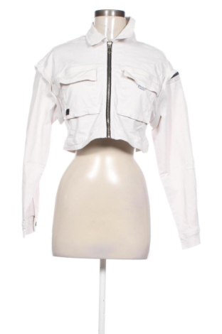 Dámska bunda  Bershka, Veľkosť M, Farba Kremová, Cena  19,00 €, #137374409