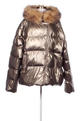 Geacă de femei Unbranded, Mărime 4XL, Culoare Auriu, Preț 215,21 Lei, #137381232