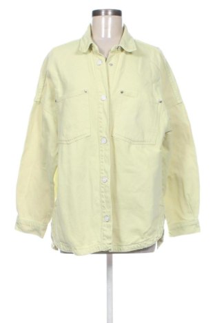 Geacă de femei Bershka, Mărime L, Culoare Galben, Preț 83,99 Lei, #137390633