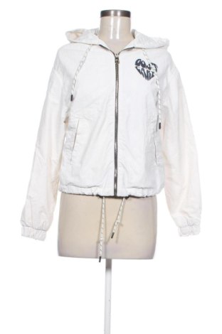 Geacă de femei Bershka, Mărime XS, Culoare Alb, Preț 111,00 Lei, #137395322