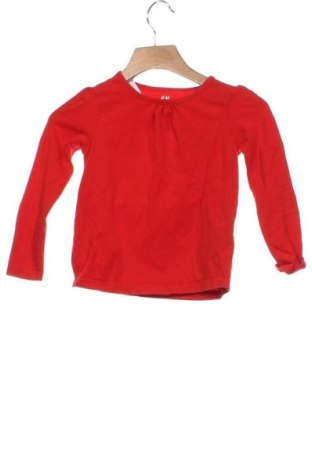 Detská blúzka  H&M, Veľkosť 2-3y/ 98-104 cm, Farba Červená, Cena  7,00 €, #137341210