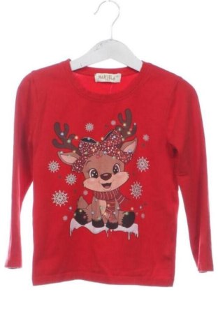 Bluză pentru copii Unbranded, Mărime 3-4y/ 104-110 cm, Culoare Roșu, Preț 31,49 Lei, #137385350