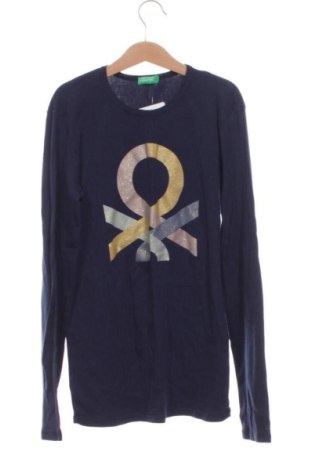 Kinder Shirt United Colors Of Benetton, Größe 13-14y/ 164-168 cm, Farbe Blau, Preis € 8,00, #137315953