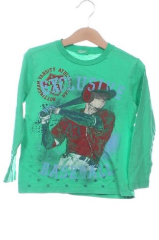Kinder Shirt United Colors Of Benetton, Größe 3-4y/ 104-110 cm, Farbe Grün, Preis 9,00 €, #137347787