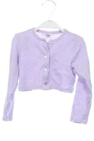 Pulover cu nasturi pentru copii Coolclub, Mărime 18-24m/ 86-98 cm, Culoare Mov, Preț 87,00 Lei, #137396276