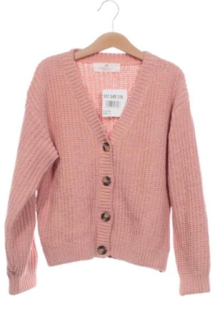 Kinder Strickjacke H&M, Größe 6-7y/ 122-128 cm, Farbe Rosa, Preis € 8,00, #137349720