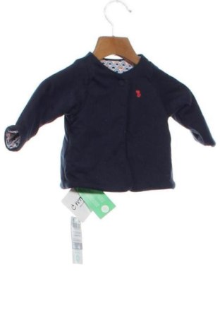 Kinder Strickjacke Obaibi, Größe 0-1m/ 50 cm, Farbe Blau, Preis 11,00 €, #137363350