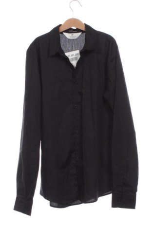 Kinderhemd H&M, Größe 12-13y/ 158-164 cm, Farbe Schwarz, Preis € 5,72, #137301202