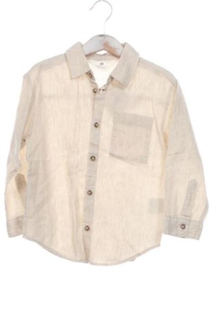 Cămașă pentru copii H&M, Mărime 2-3y/ 98-104 cm, Culoare Bej, Preț 35,53 Lei, #137396591