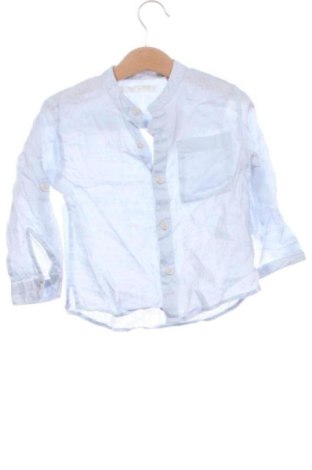 Cămașă pentru copii Zara, Mărime 18-24m/ 86-98 cm, Culoare Albastru, Preț 36,74 Lei, #137295602