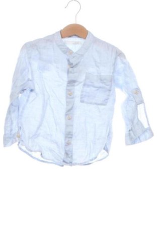 Cămașă pentru copii Zara, Mărime 18-24m/ 86-98 cm, Culoare Albastru, Preț 36,74 Lei, #137295622