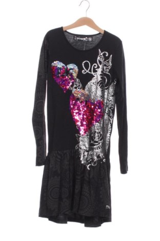 Gyerek ruha Desigual, Méret 11-12y / 152-158 cm, Szín Fekete, Ár 7 092 Ft, #137352648